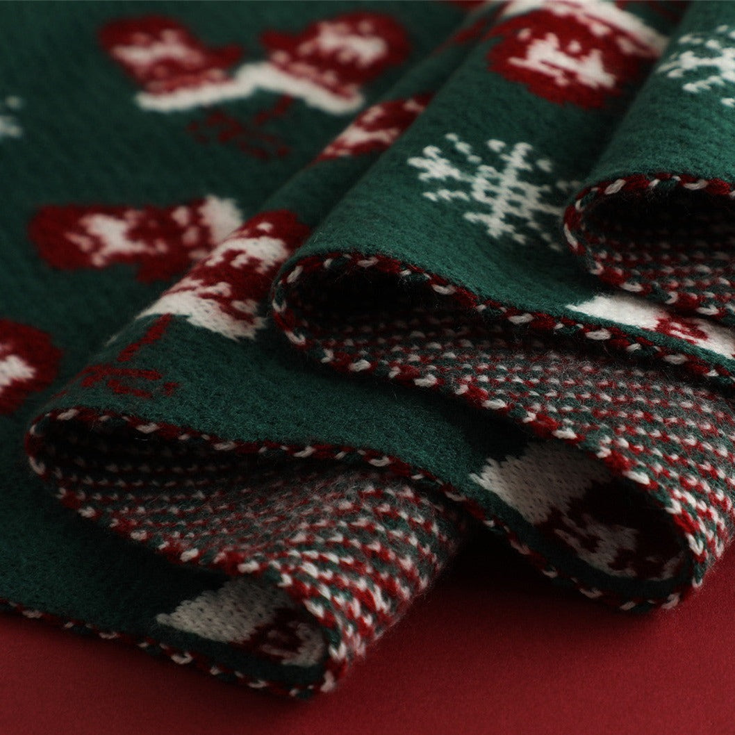 Christmas Themed Womens Scarf