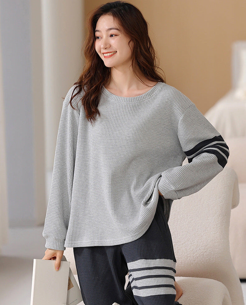 Gullei™ Pullover Long Sleeves Casual Pajamas Pure Cotton