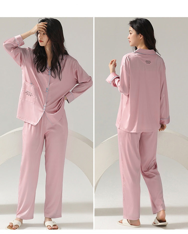 Matching Family Silk Pajamas Set for Two