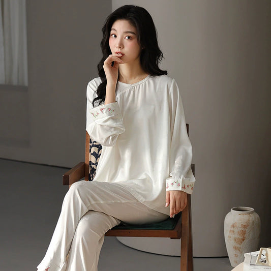 Gullei™ Asian Style Pajamas Set 100% Polyester