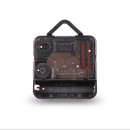 Arch Capsule Silent Wall Clock — 12" x 6" Acrylic