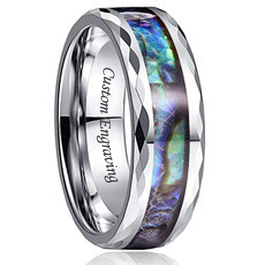 Personalized Men's Comfort Fit Ring