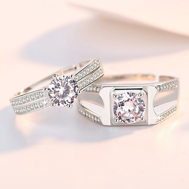 Matching His and Hers Wedding Bands for 2