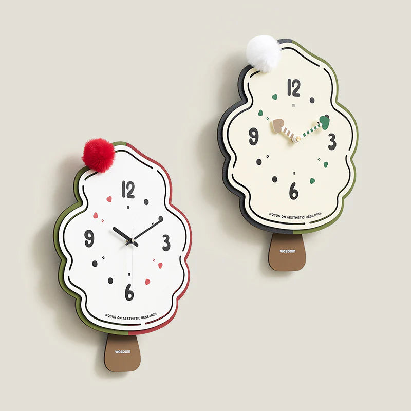Gullei™ Christmas Themed Silent Wall Deco Clock