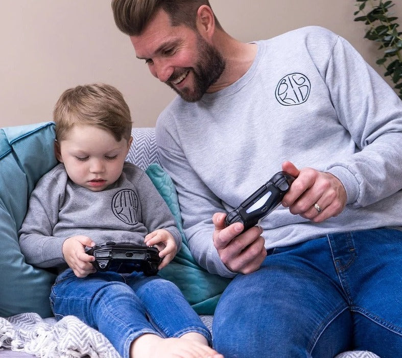 Father and Son Matching Long Sleeves Shirts