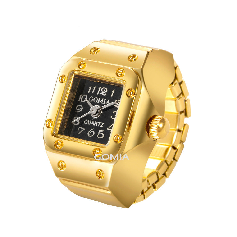 Gullei™ Fully Functional Square Face Real Watch Ring