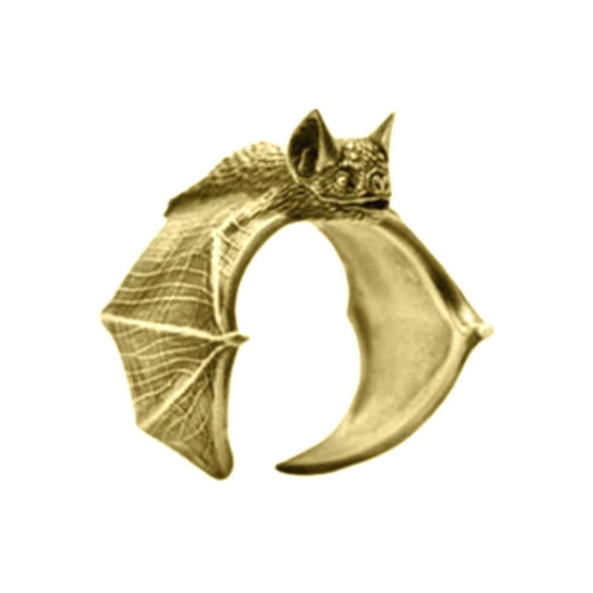 Custom Bat Punk Style Mens Ring
