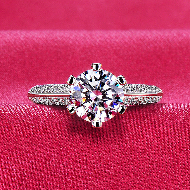 0.6ct Diamond Anniversary Ring for Women