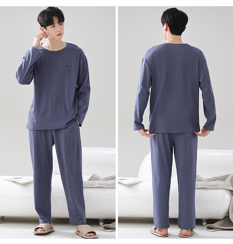 Pure Cotton Soft PJs Matching Sleepwear Set for Couples