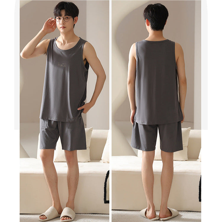 Gullei™ Couples Pajamas Set Sleeveless Modal