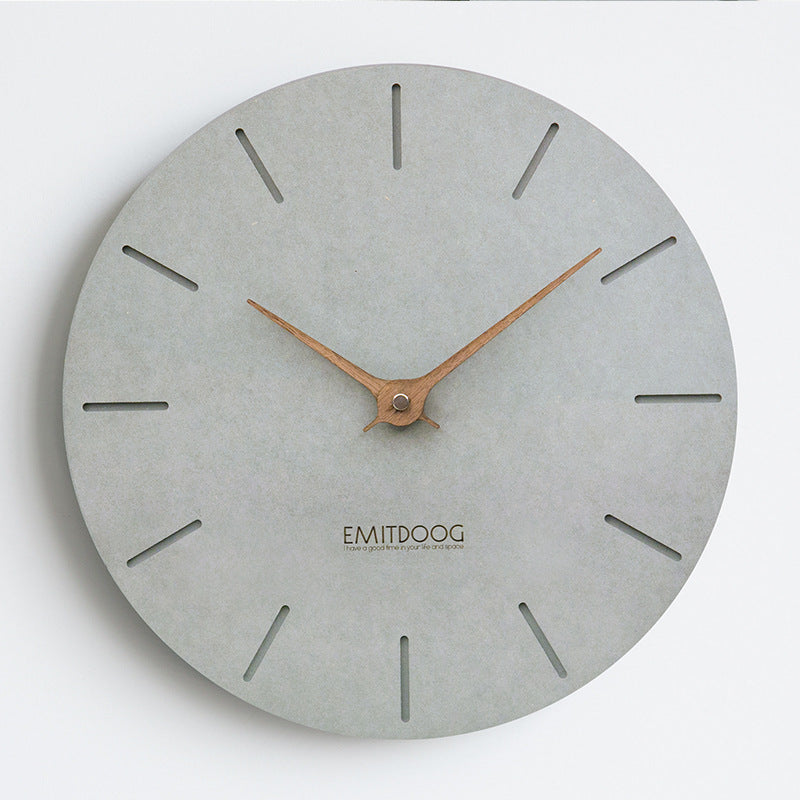 Minimalist Deco Silent Wall Clock 30cm