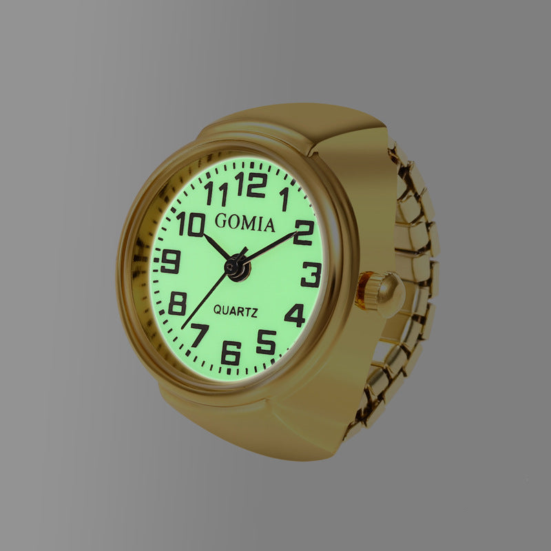 Gullei™ Night Glow Real Working Watch Ring - Adjustable Size