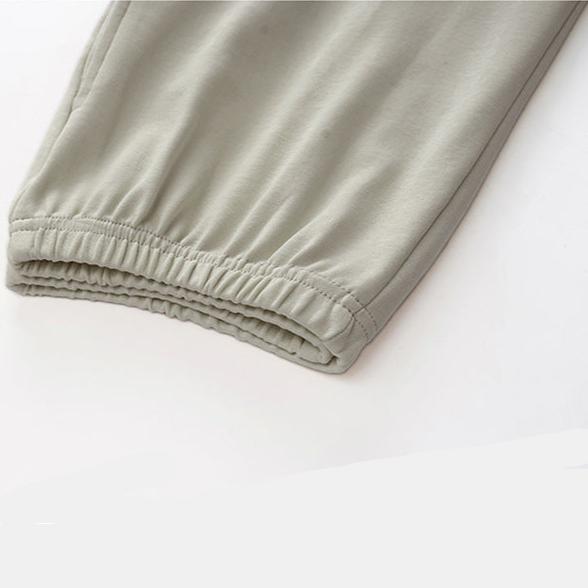 Long Sleeve Round Neck Couples Winter Pajamas 100% Cotton
