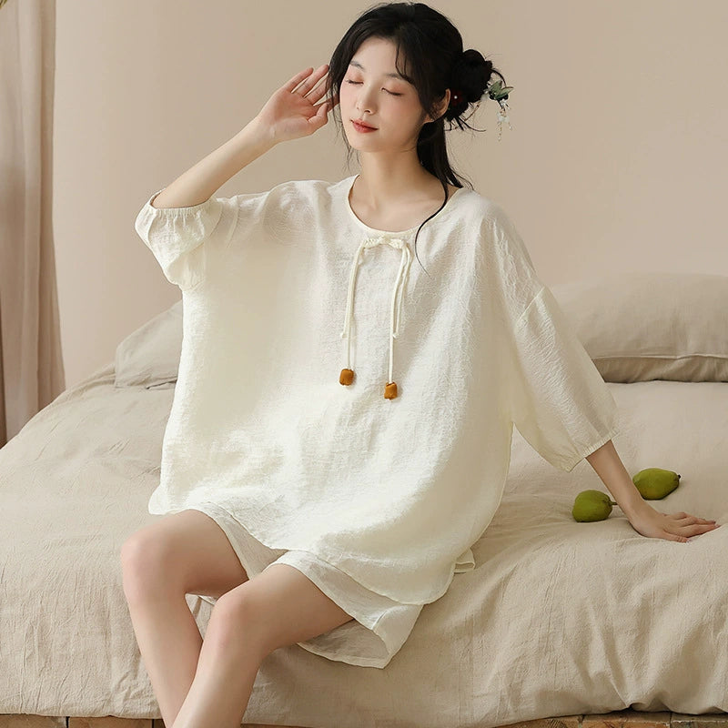 Minimalist Shorts Pajamas Premium Polyester
