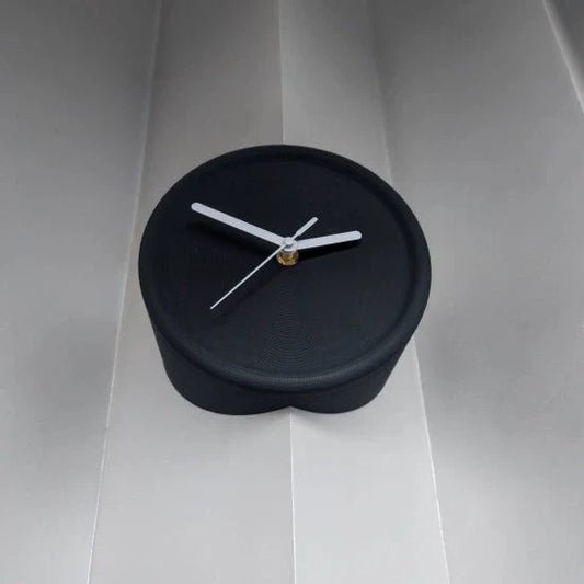 Minimalistic Wall Corner Analog Silent Clock