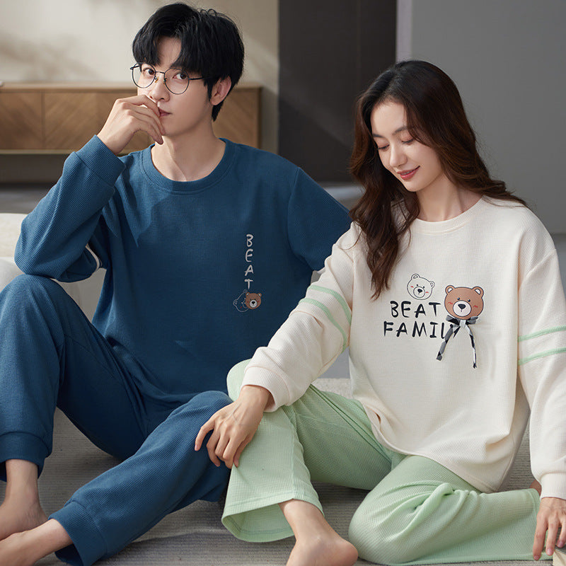 Beary Cozy: Matching Couple Pajamas for Every Season
