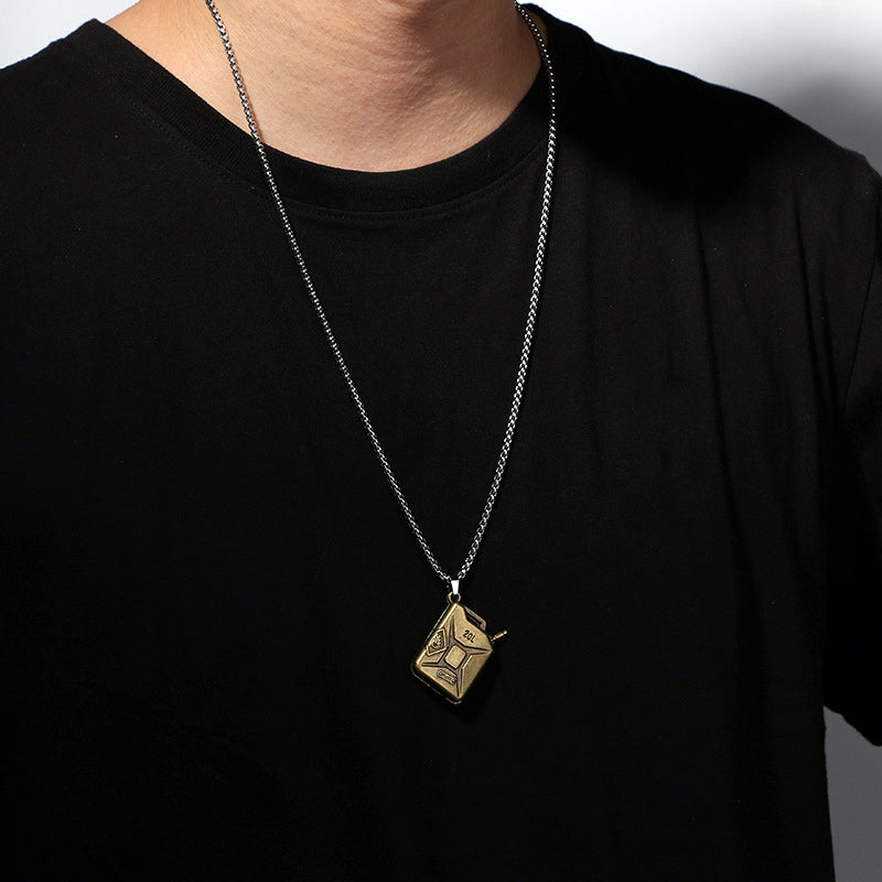Engravable Pendant Necklace Gift for Gamers