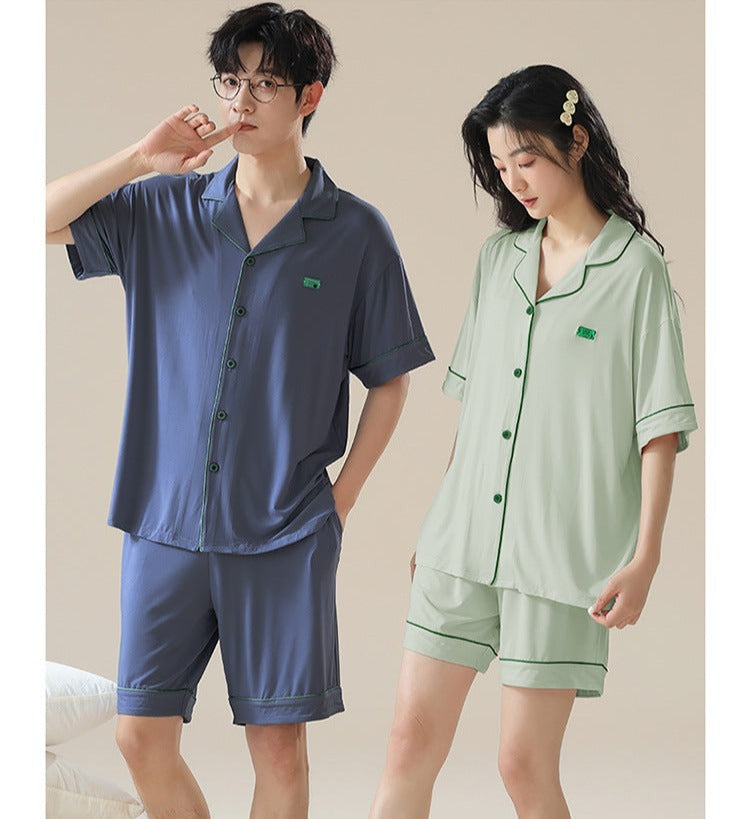 Modal Shorts His Hers Summer Pajamas Set