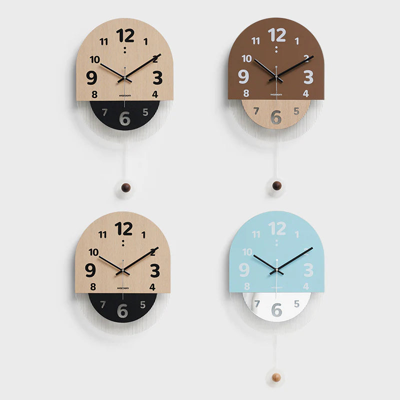 Gullei™ Modern Circular Wall Deco Silent Clock