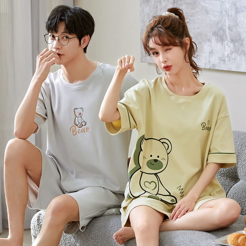 Matching Summer Sleepwear for Couples Set of two