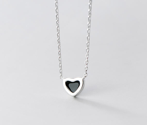 Dainty Hearts Engraved Matching Necklaces Set