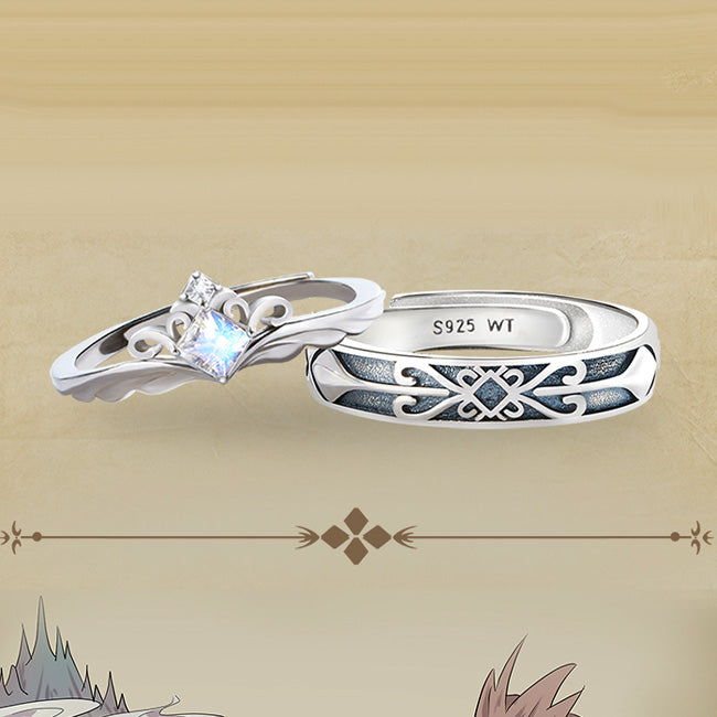Personalized Men and Women Anniversary Rings Gift