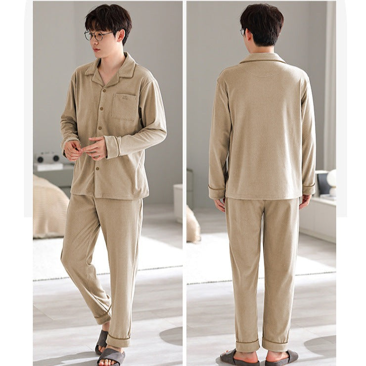 Matching Soft Pajamas Set for Couples