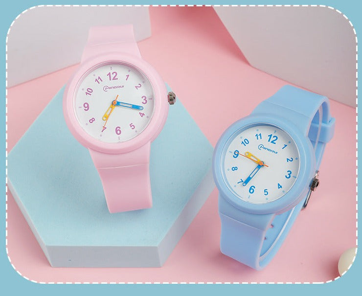 Matching Waterproof Sports Quartz Watch Set for Kids