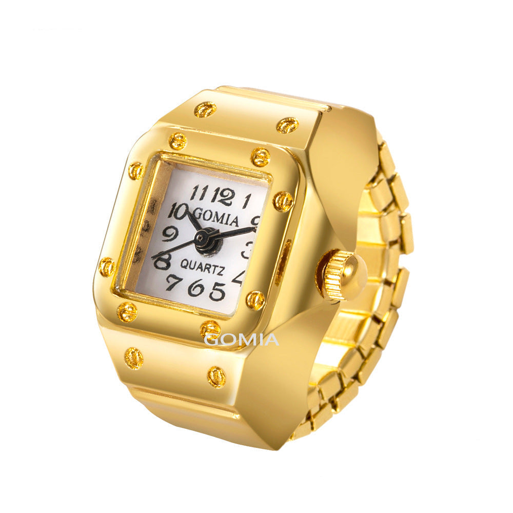 Gullei™ Fully Functional Square Face Real Watch Ring