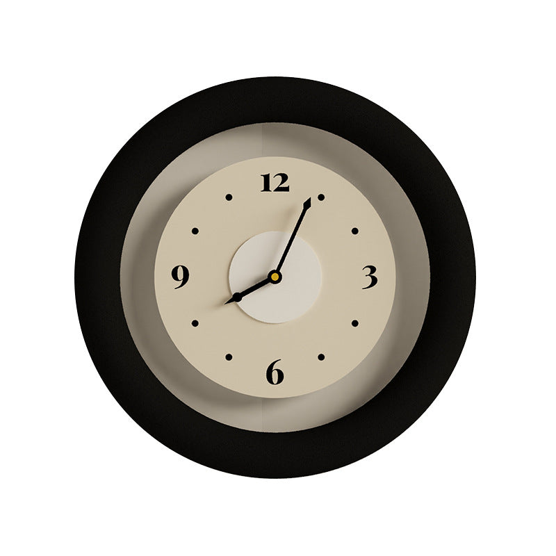 Unique Design Analog Silent Wall Clock — 35×35 cm (Acrylic)