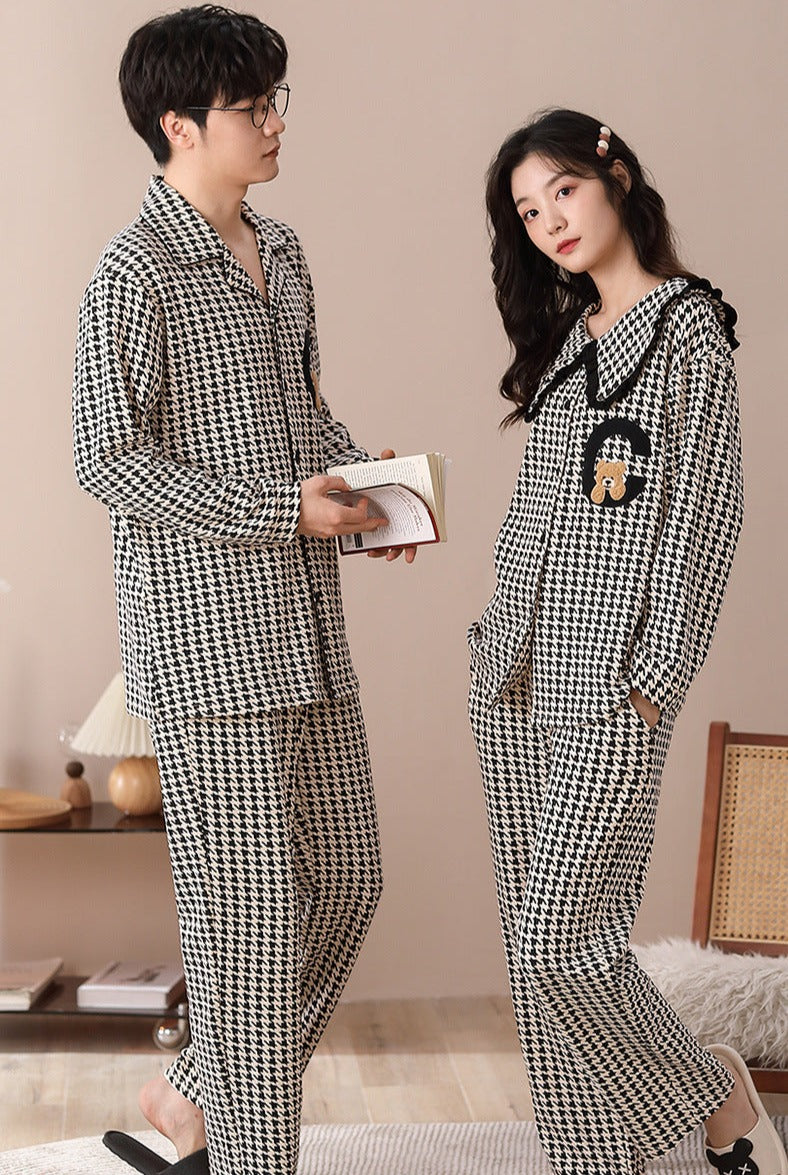 Matching Couples Sleepwear Set 100% Cotton