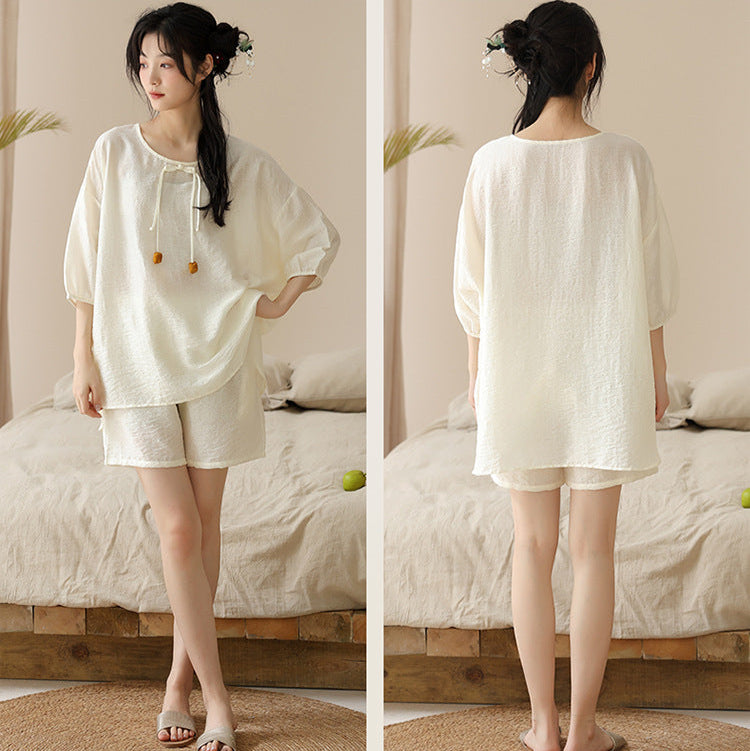 Minimalist Shorts Pajamas Premium Polyester