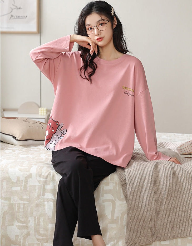 Matching Couples Soft Pajamas Set 100% Cotton