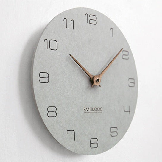 Minimalist Deco Silent Wall Clock 30cm