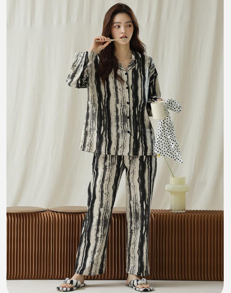 Anti-Bacterial Matching Pajamas Set 100% Cotton