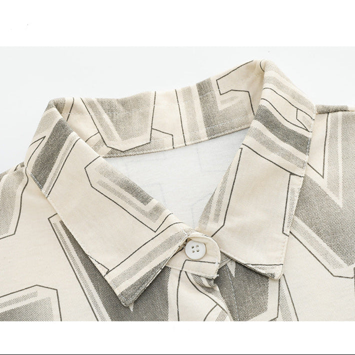 Gullei™ Fashion Print Long Shirt Nightdress Organic Cotton