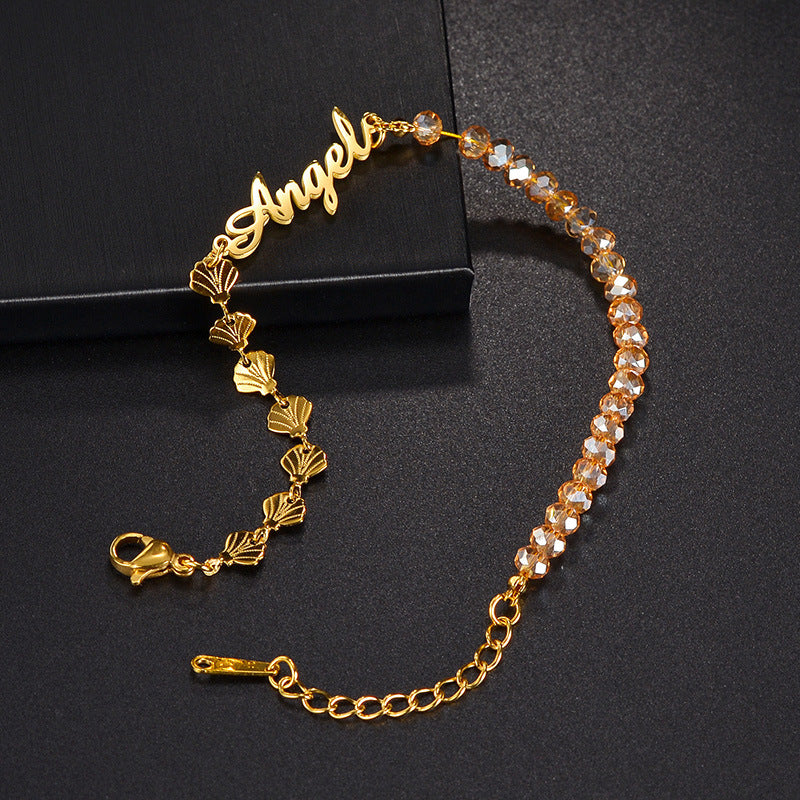 Personalized Beaded Name Bracelet