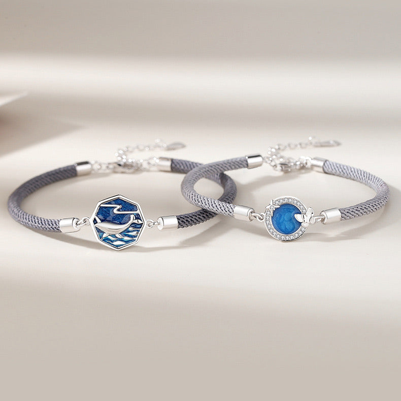 Matching Charm Bracelets for Him and Her