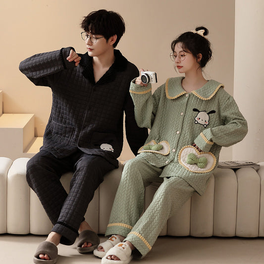 Matching Flannel Pajamas for Girlfriend Boyfriend