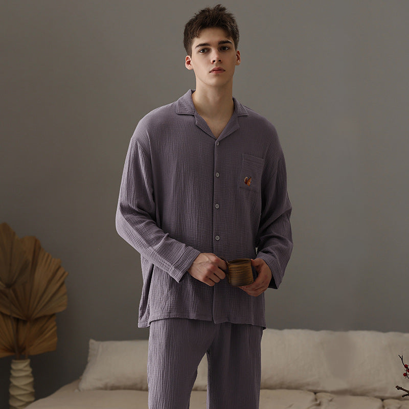 Matching Holiday Couples Pajamas Set - A-Grade Cotton