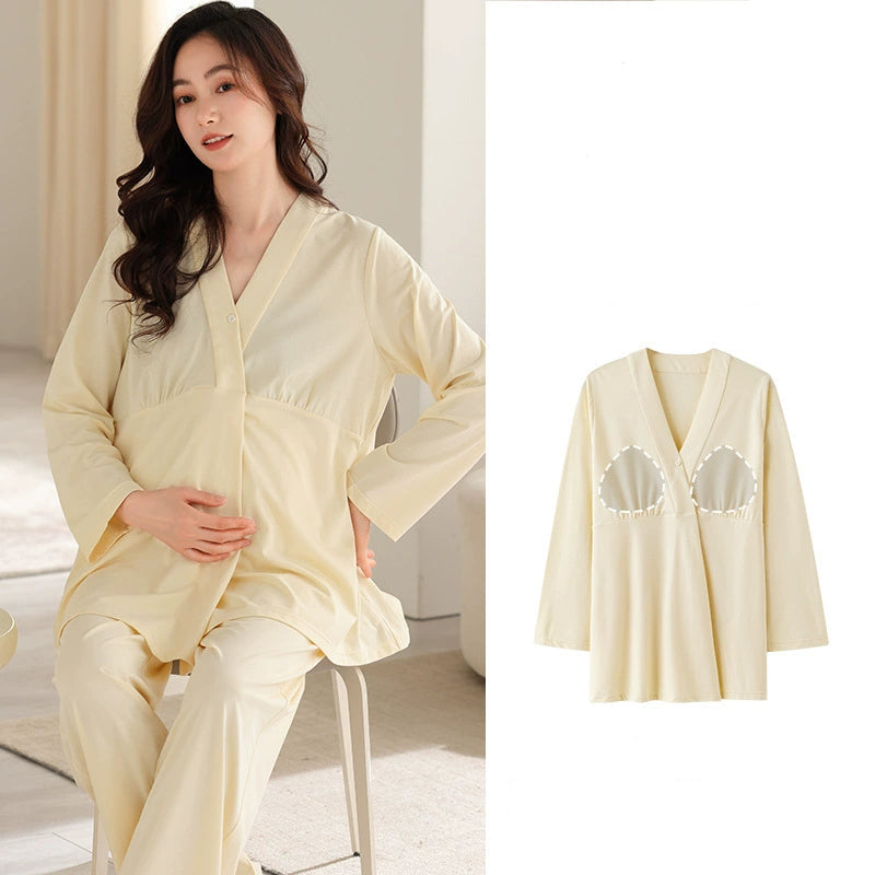 Gullei™ Maternity Nursing Padded Bra Sleepwear Pure Cotton