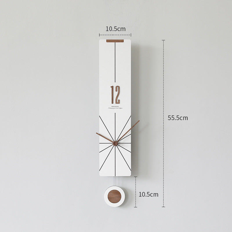Modern Decorative Pendulum Silent Wall Clock