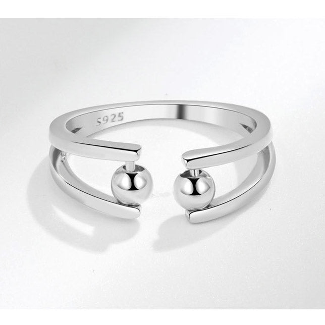 Beads Spinner Fidget Ring for Her
