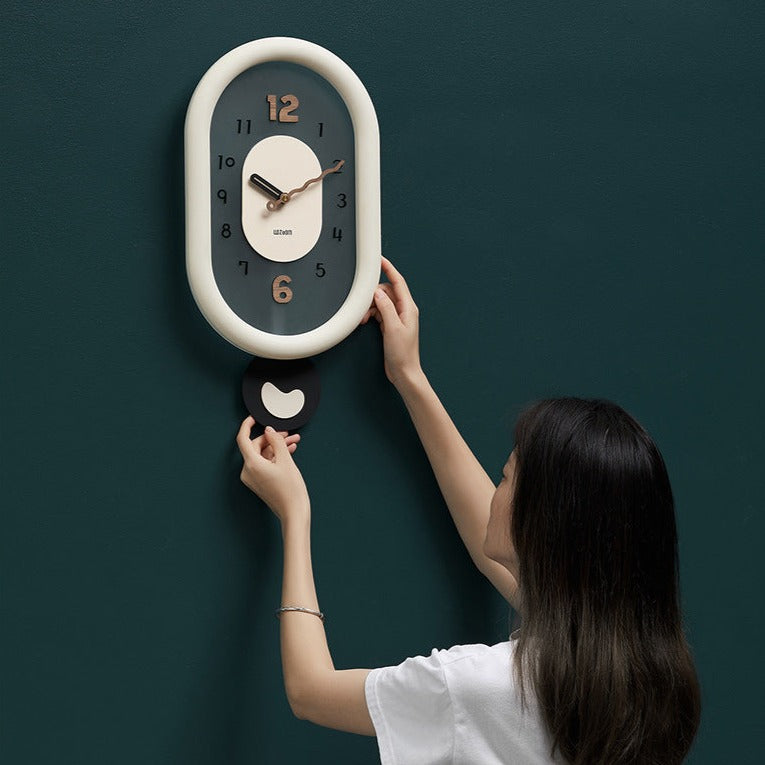 Modern Style Pendulum Silent Wall Deco Clock