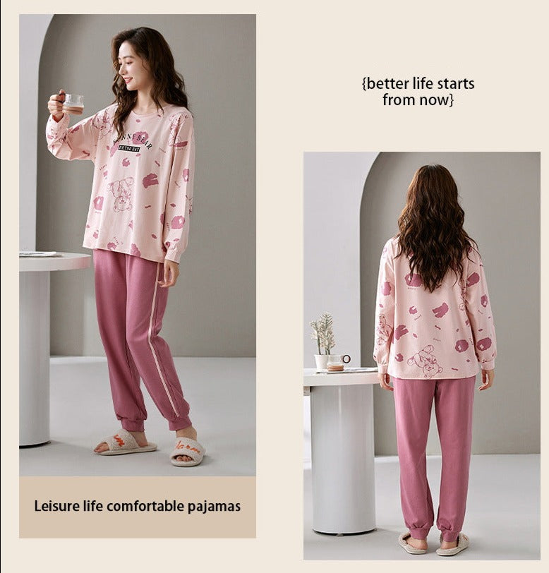 Couple Matching Holiday Pajamas Set for Two