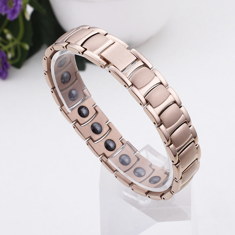 Custom Mens Magnetic Fashion Bracelet 20cm