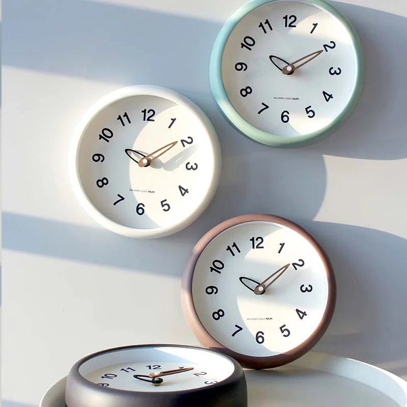 Minimalist 3D Silent Wall Clock – 10" (Non-Ticking)
