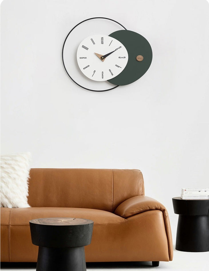 Odd Shaped Modern Analog Wall Clock