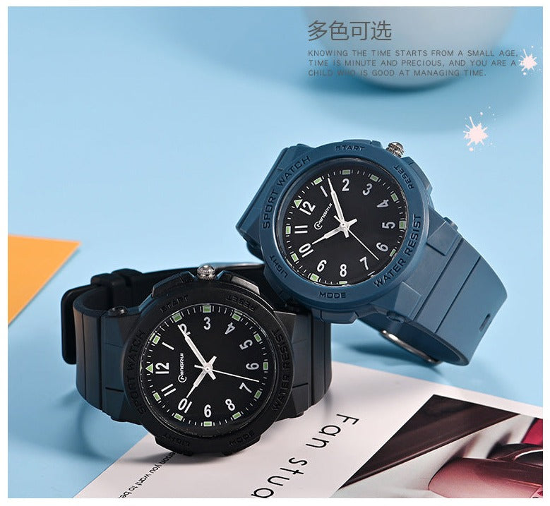 Matching Water Resistant Luminous Watch Set