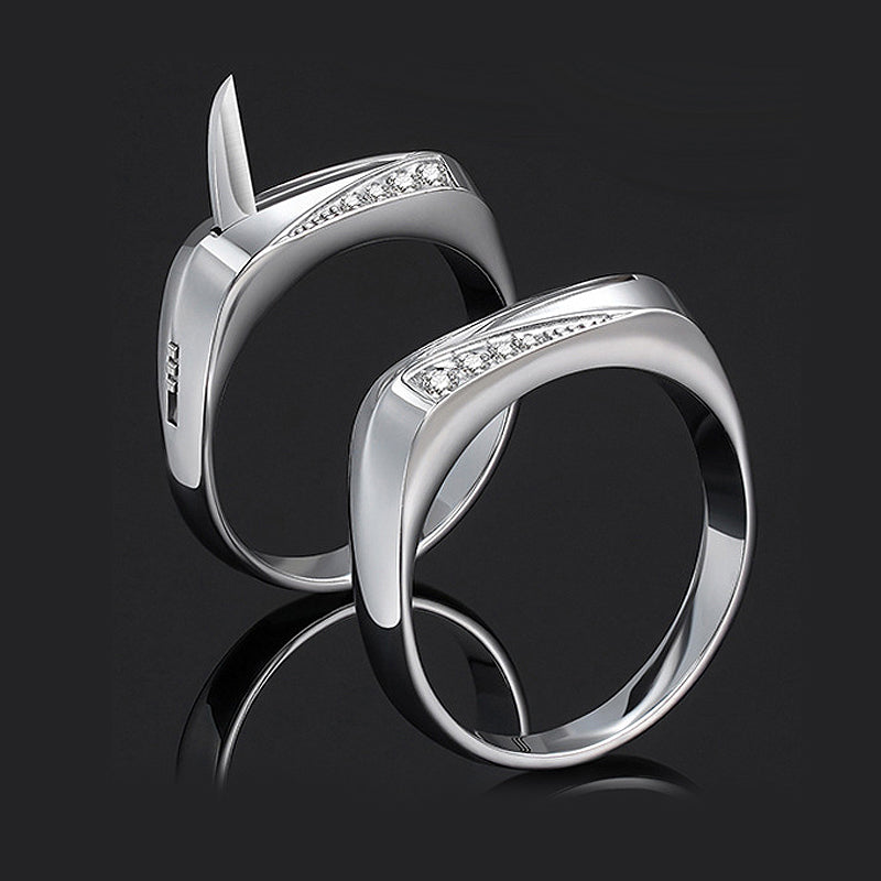 Gullei™ Hidden Blade Self Defense Ring - Stainless Steel for Women & Men